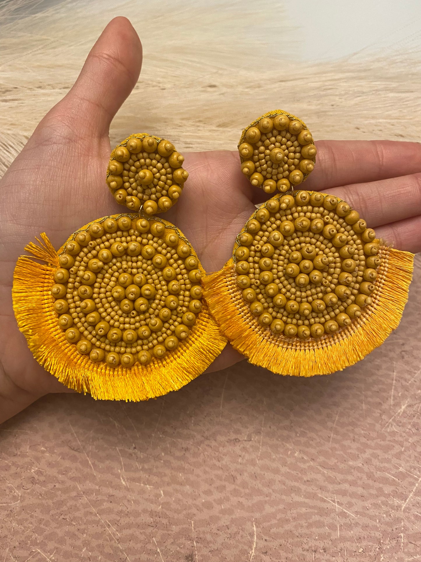 Dreamsicle earrings