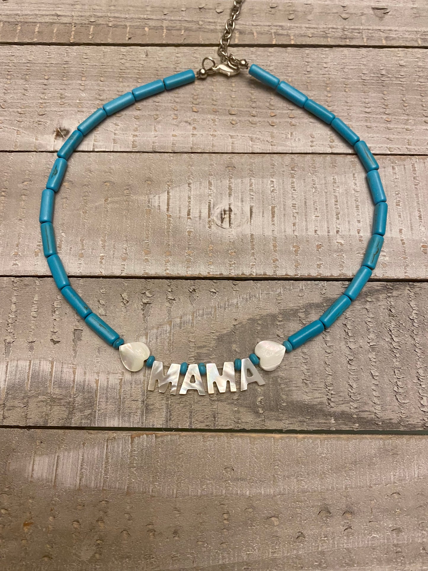 Mama choker necklace