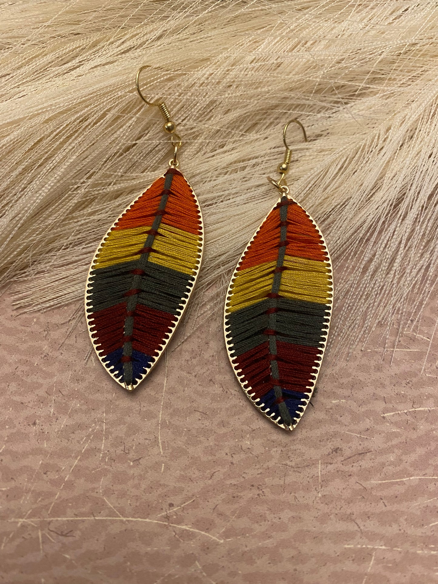 Leaf earrings