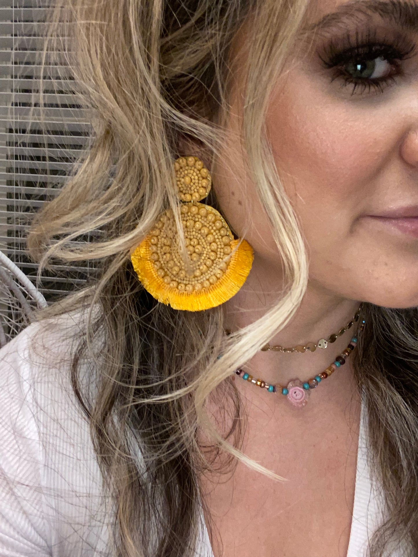 Dreamsicle earrings