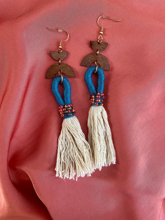 Hippie boho earrings